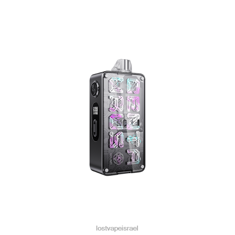 Lost Vape Centaurus b60 aio kit | מערכת תרמילים לייזר שחור L26X4335 | Lost Vape Review Israel