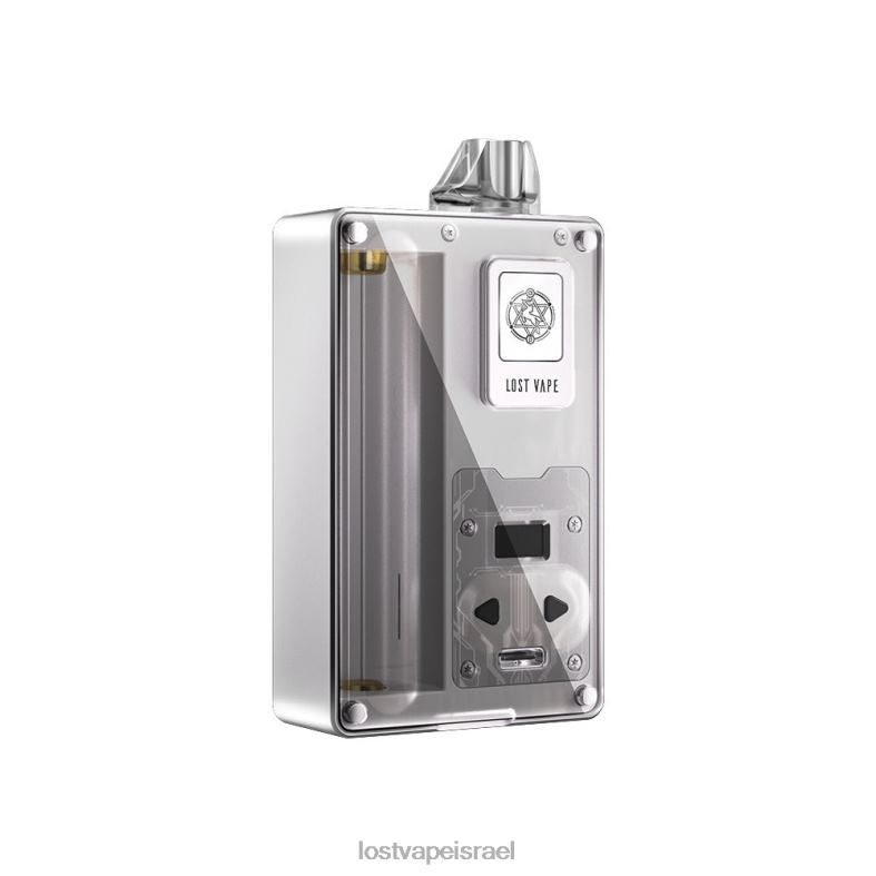 Lost Vape Centaurus b80 aio kit | מערכת תרמילים| סוללה לא כלולה חלל כסף L26X4303 | Lost Vape Flavors Israel