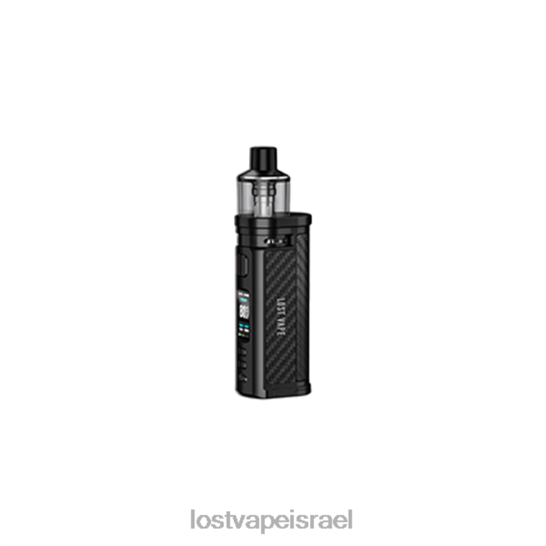 Lost Vape Centaurus מוד q80 pod סיבי פחמן שחור L26X435 | Lost Vape Review Israel