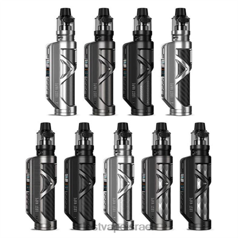 Lost Vape Cyborg ערכת חיפוש | 100 וואט ss/סיבי פחמן L26X4457 | Lost Vape Near Me Israel