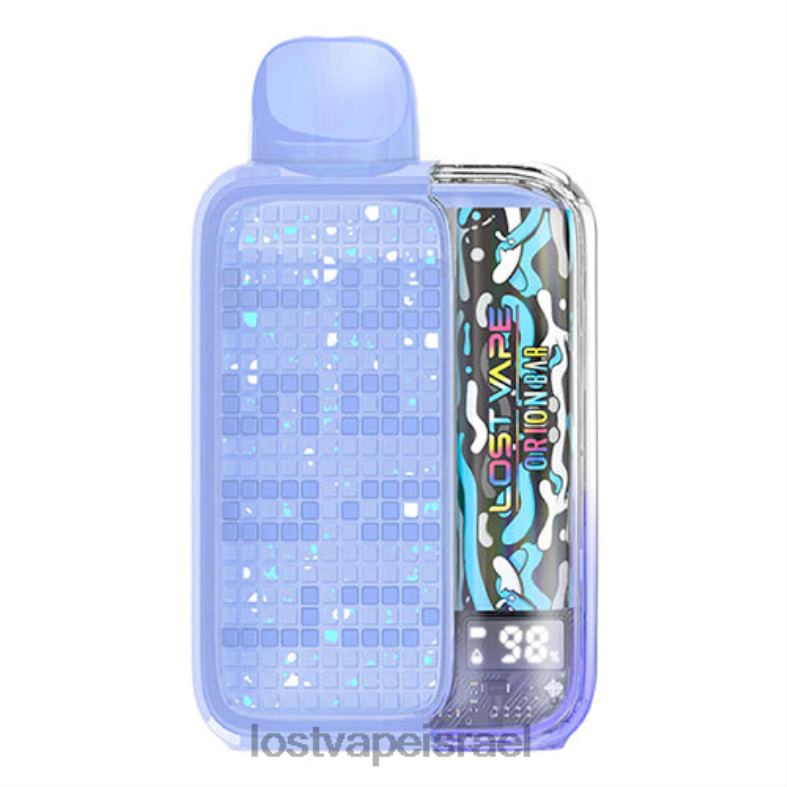 Lost Vape Orion בר חד פעמי 10000 שאיפה 20 מ"ל 50 מ"ג קרח כחול razz L26X426 | Lost Vape Disposable