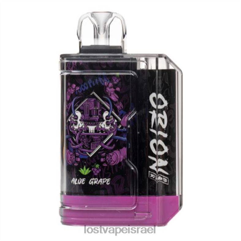Lost Vape Orion בר חד פעמי | 7500 שאיפה | 18 מ"ל | 50 מ"ג ענבי אלוורה L26X452 | Lost Vape Jerusalem