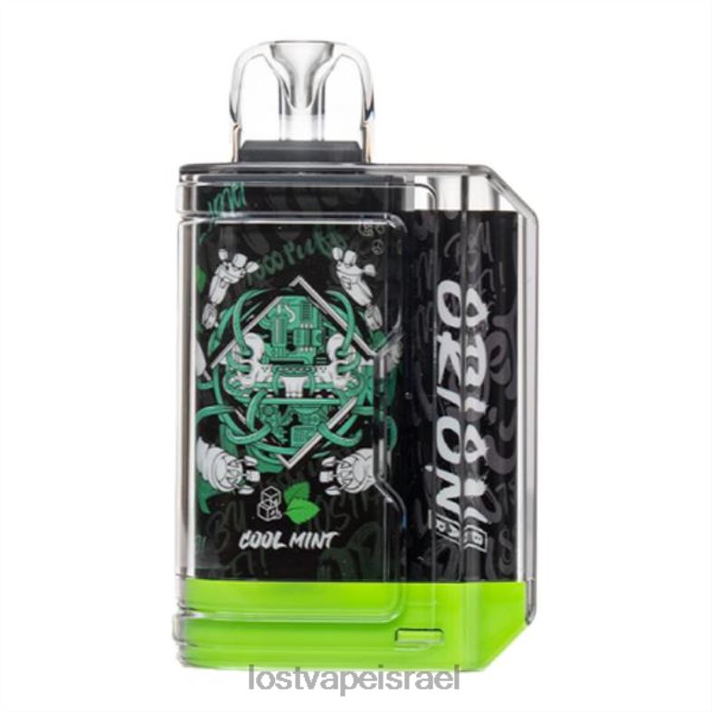 Lost Vape Orion בר חד פעמי | 7500 שאיפה | 18 מ"ל | 50 מ"ג מנטה קרירה L26X453 | Lost Vape Flavors Israel