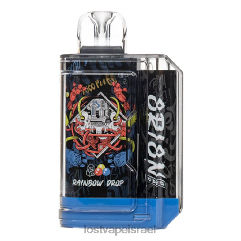 Lost Vape Orion בר חד פעמי | 7500 שאיפה | 18 מ"ל | 50 מ"ג טיפת קשת בענן L26X454 | Lost Vape Wholesale