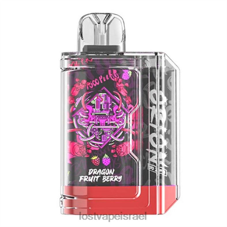 Lost Vape Orion בר חד פעמי | 7500 שאיפה | 18 מ"ל | 50 מ"ג פירות יער דרקון L26X464 | Lost Vape Wholesale