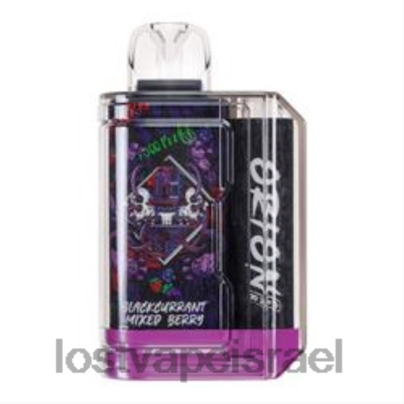 Lost Vape Orion בר חד פעמי | 7500 שאיפה | 18 מ"ל | 50 מ"ג זרם שחור מעורב ברי L26X469 | Lost Vape Customer Service