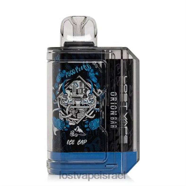 Lost Vape Orion בר חד פעמי | 7500 שאיפה | 18 מ"ל | 50 מ"ג כיפת קרח L26X483 | Lost Vape Flavors Israel
