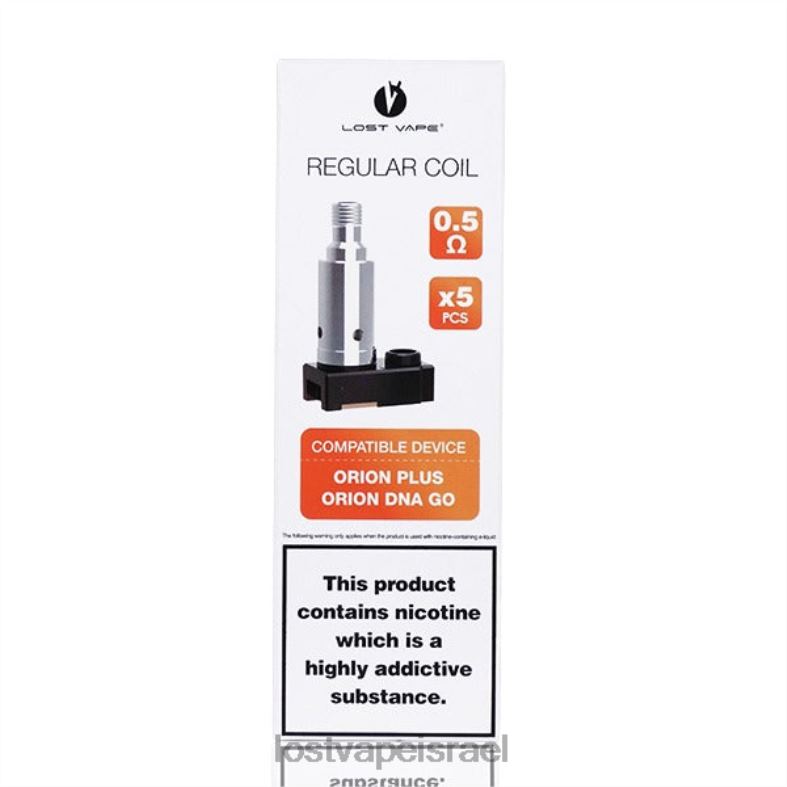 Lost Vape Orion בתוספת סלילי החלפת DNA (חבילה של 5) 0.25 אוהם L26X436 | Lost Vape Disposable
