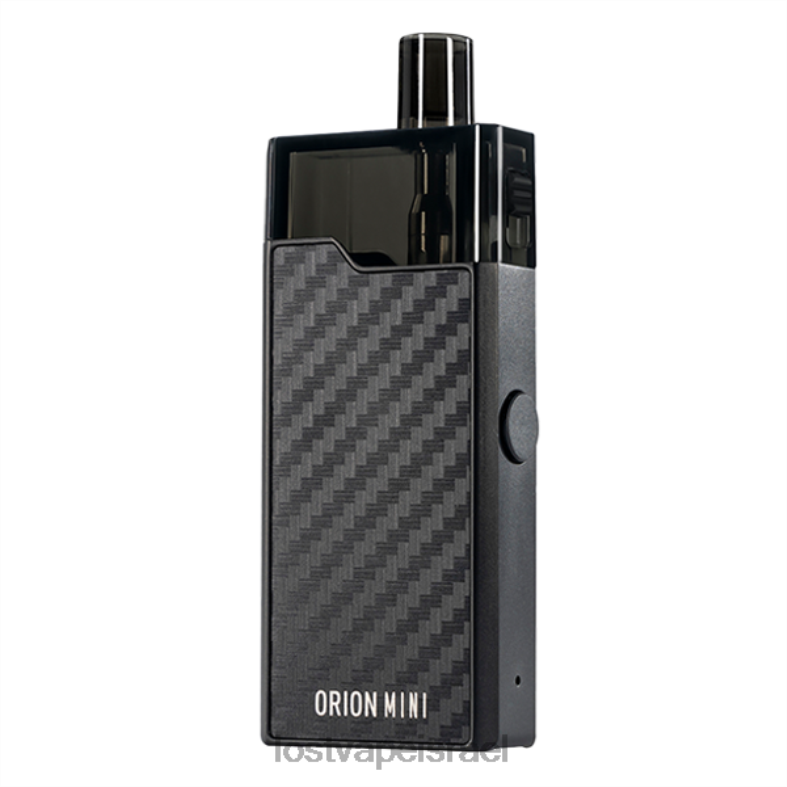 Lost Vape Orion ערכת מיני פוד סיבי פחמן שחור L26X4296 | Lost Vape Disposable