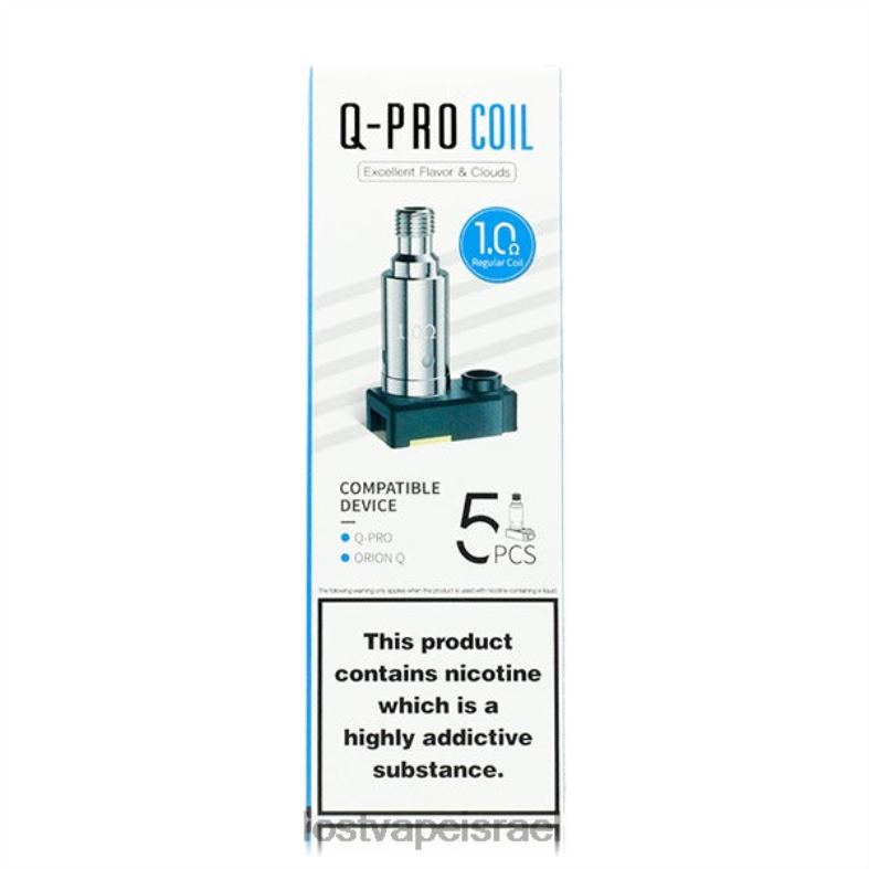 Lost Vape Orion סלילי q-pro (חבילה של 5) 1.אוהם L26X4409 | Lost Vape Customer Service