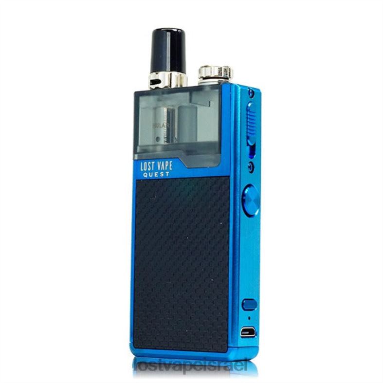 Lost Vape Quest ערכה מלאה למכשיר orion q pod מארג כחול/שחור L26X4465 | Lost Vape Review Israel