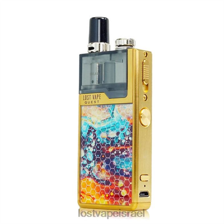 Lost Vape Quest ערכה מלאה למכשיר orion q pod זהב/מסנוור L26X4471 | Lost Vape Israel