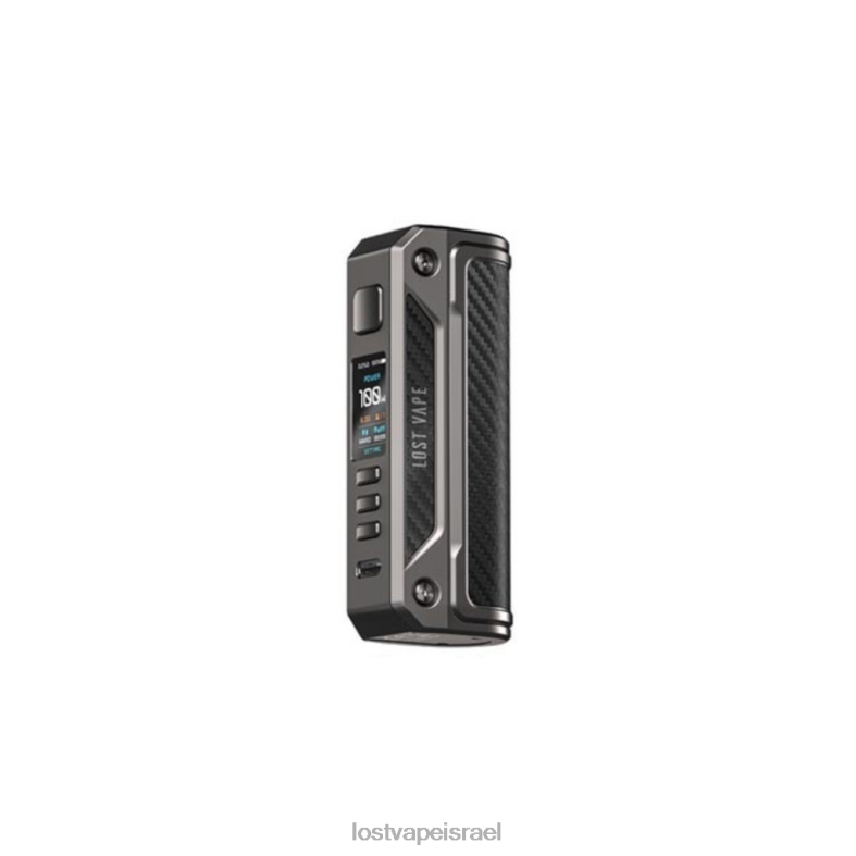 Lost Vape Thelema מוד סולו 100w מתכת אקדח/סיבי פחמן L26X4251 | Lost Vape Israel