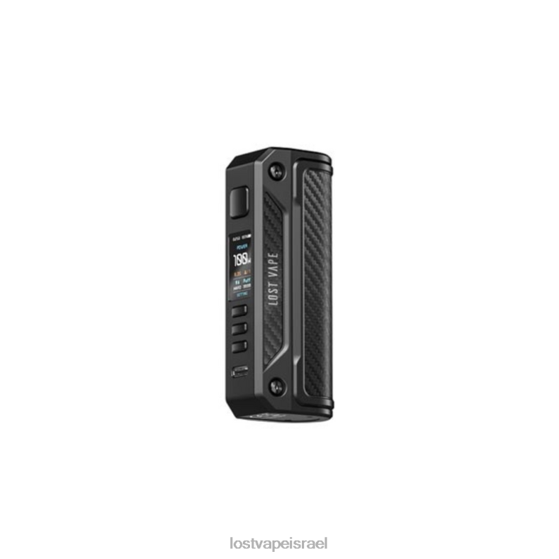 Lost Vape Thelema מוד סולו 100w סיבי שחור/פחמן L26X4252 | Lost Vape Jerusalem