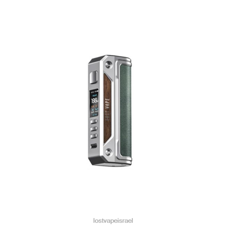 Lost Vape Thelema מוד סולו 100w ss/ירוק מינרלי L26X422 | Lost Vape Jerusalem