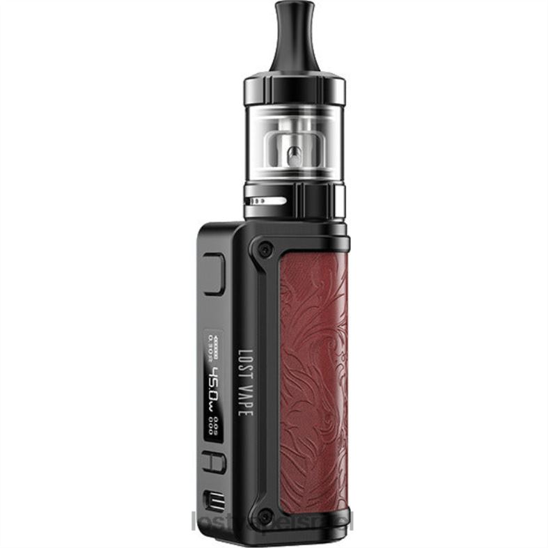 Lost Vape Thelema מיני ערכת 45w | מיכל ub lite אדום מיסטי L26X4113 | Lost Vape Flavors Israel