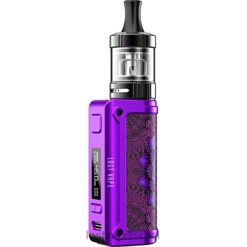 Lost Vape Thelema מיני ערכת 45w | מיכל ub lite שורד סגול L26X4115 | Lost Vape Review Israel