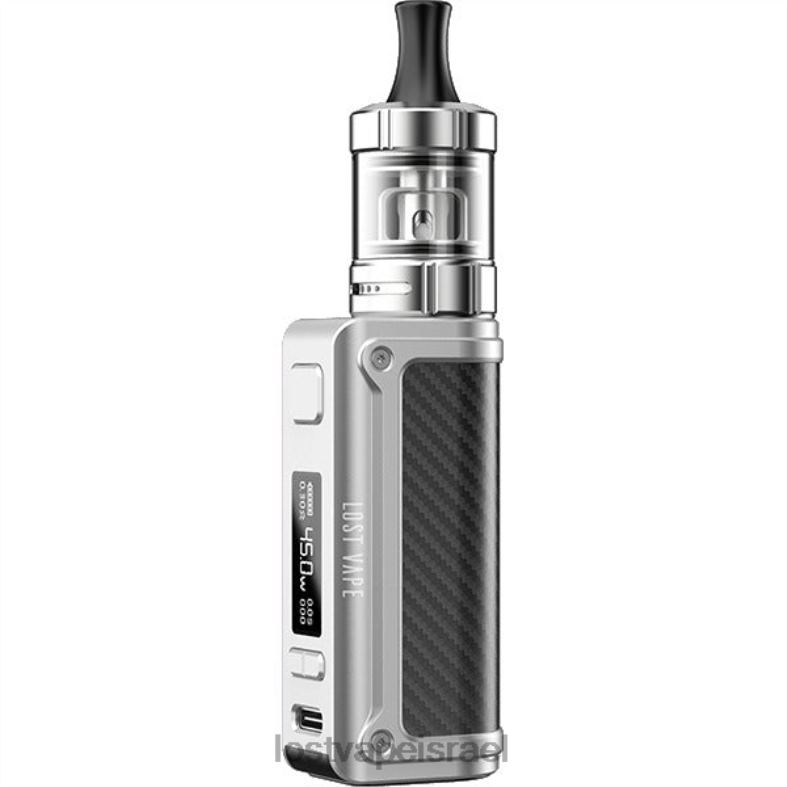 Lost Vape Thelema מיני ערכת 45w | מיכל ub lite חלל כסף L26X4117 | Lost Vape Near Me Israel