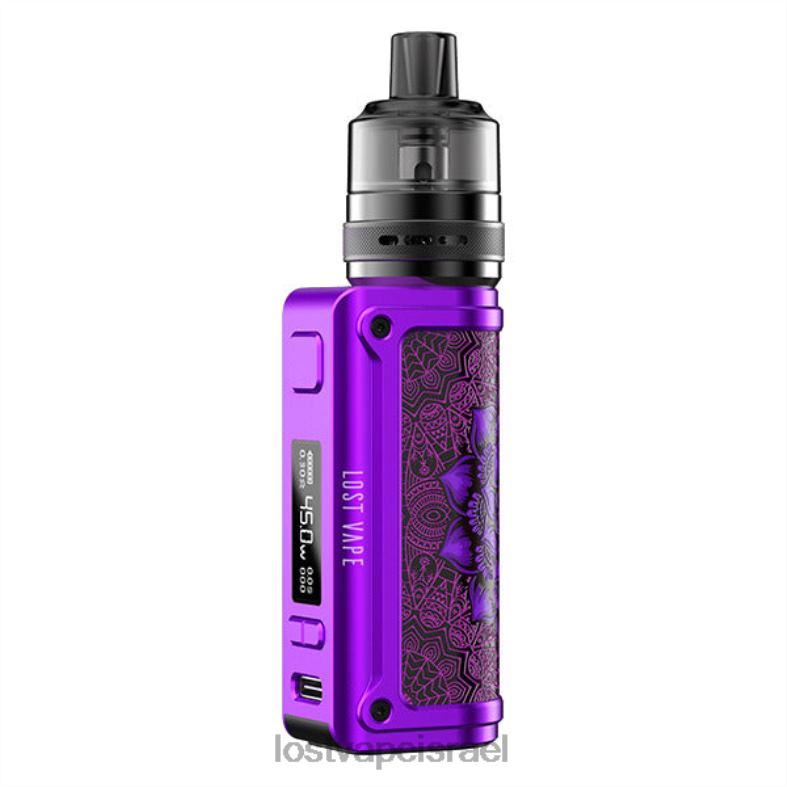 Lost Vape Thelema מיני ערכת 45w | מיכל פוד ub lite שורד סגול L26X4245 | Lost Vape Review Israel