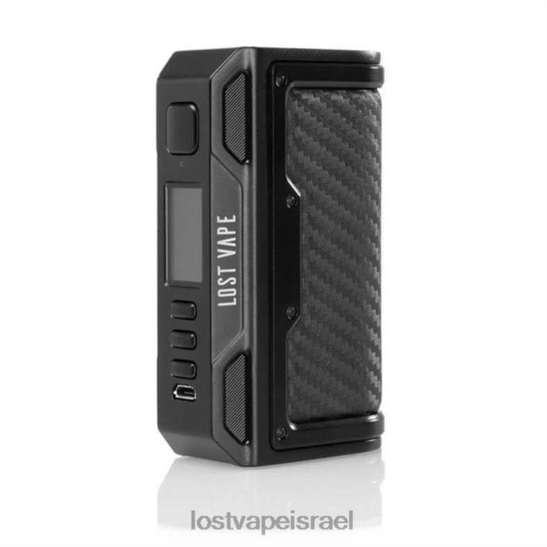 Lost Vape Thelema mod dna250c | 200W סיבי שחור/פחמן L26X4433 | Lost Vape Flavors Israel