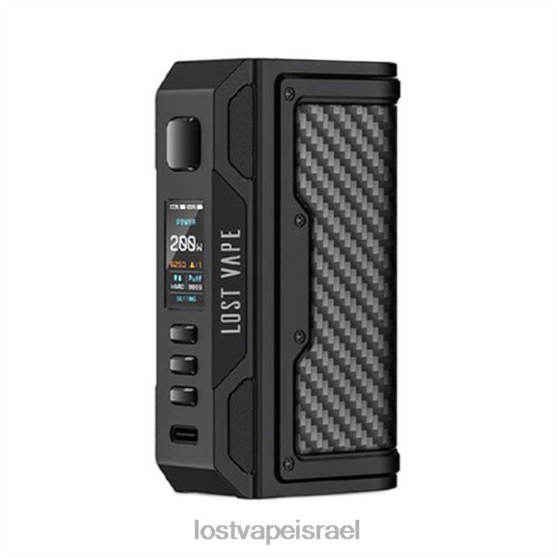 Lost Vape Thelema quest 200w mod סיבי שחור/פחמן L26X414 | Lost Vape Wholesale