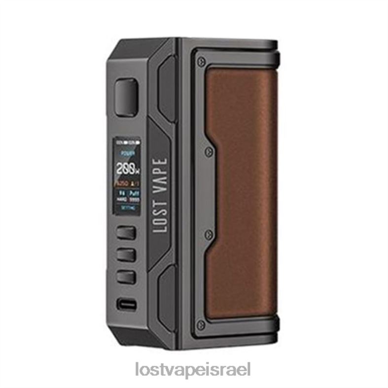 Lost Vape Thelema quest 200w mod מתכת אקדח/עור L26X4182 | Lost Vape Jerusalem