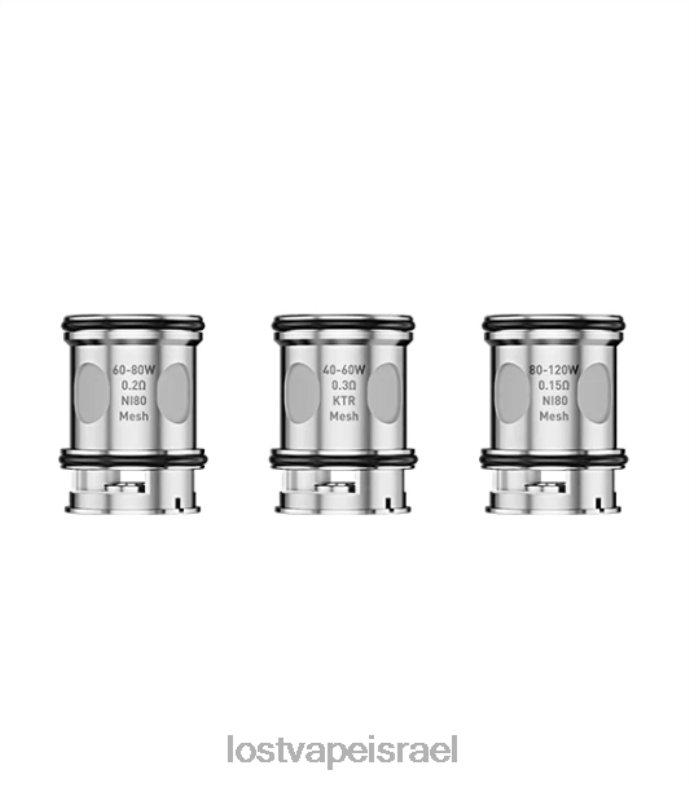 Lost Vape UB סליל מקסימום (חבילה של 3) 0.3 אוהם L26X4150 | Lost Vape Price