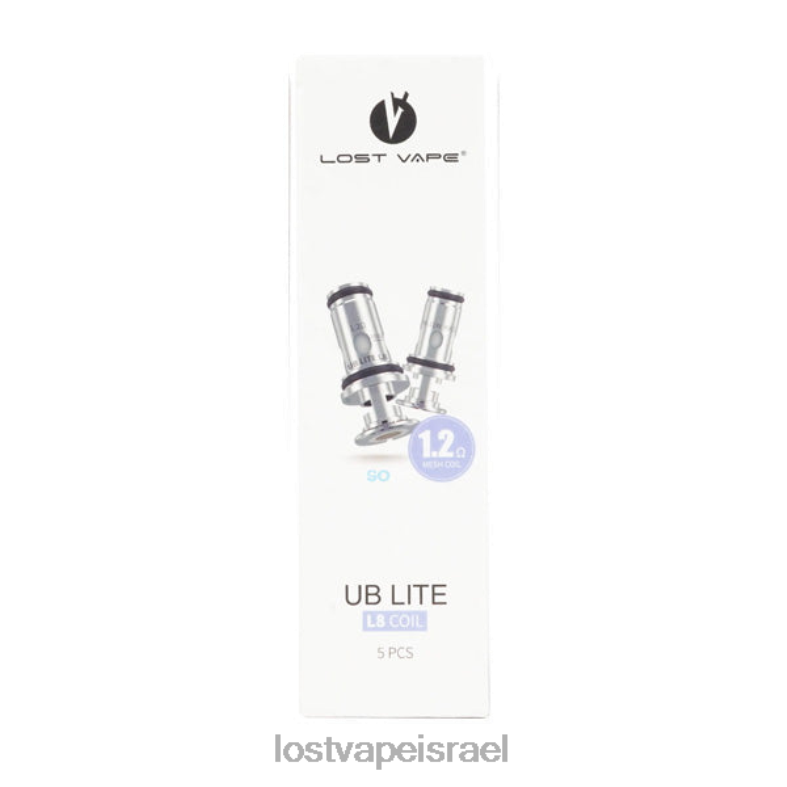 Lost Vape UB סלילי לייט (חבילה של 5) סליל l8 1.2 אוהם L26X4121 | Lost Vape Israel