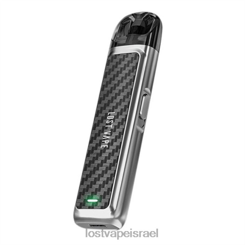 Lost Vape URSA ערכת תרמילים | 800 mah סיבי פחמן כסף L26X4226 | Lost Vape Disposable