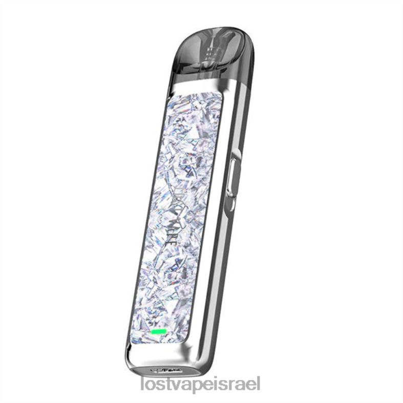 Lost Vape URSA ערכת תרמילים | 800 mah כפור כסף L26X4232 | Lost Vape Jerusalem