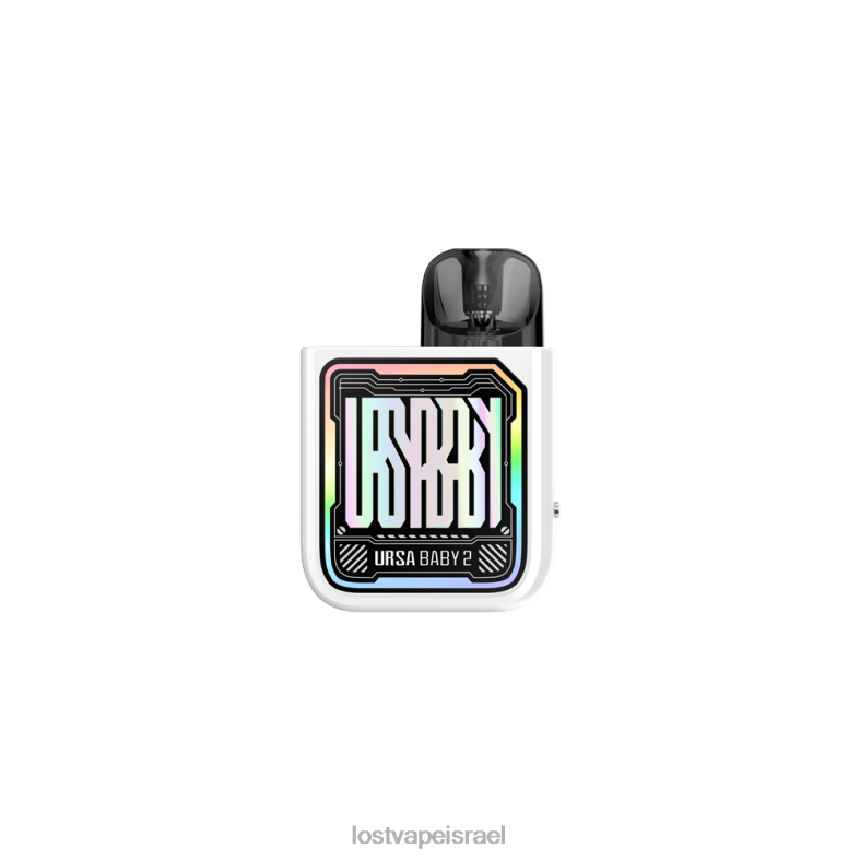 Lost Vape URSA Baby 2 ערכה | מערכת תרמילים מבוך טכנולוגי לבן/מפואר L26X4352 | Lost Vape Jerusalem