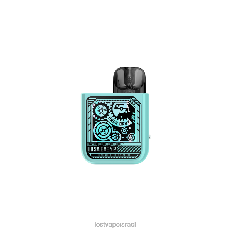 Lost Vape URSA Baby 2 ערכה | מערכת תרמילים ציוד פופ כחול/זמן L26X4355 | Lost Vape Review Israel