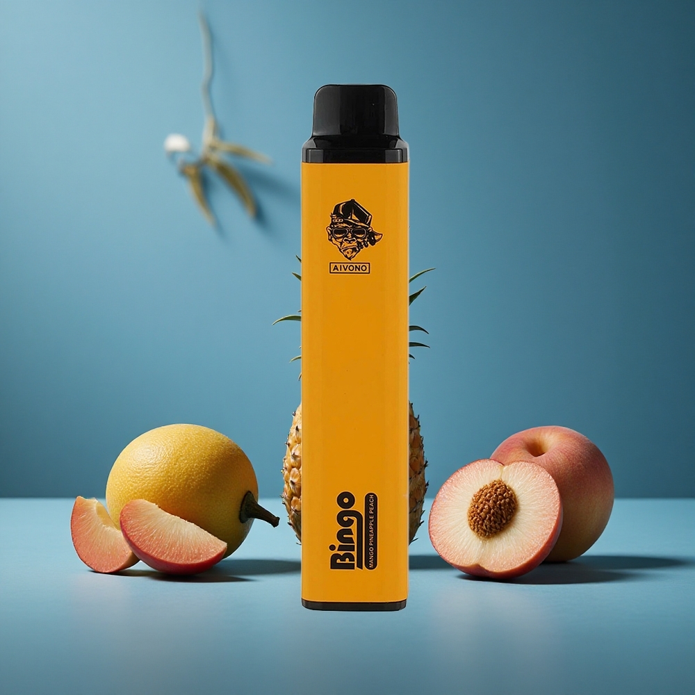 Aivono AIM BINGO 4000 פאפים אנובה אפרסק אננס 10mL 1000mAh
