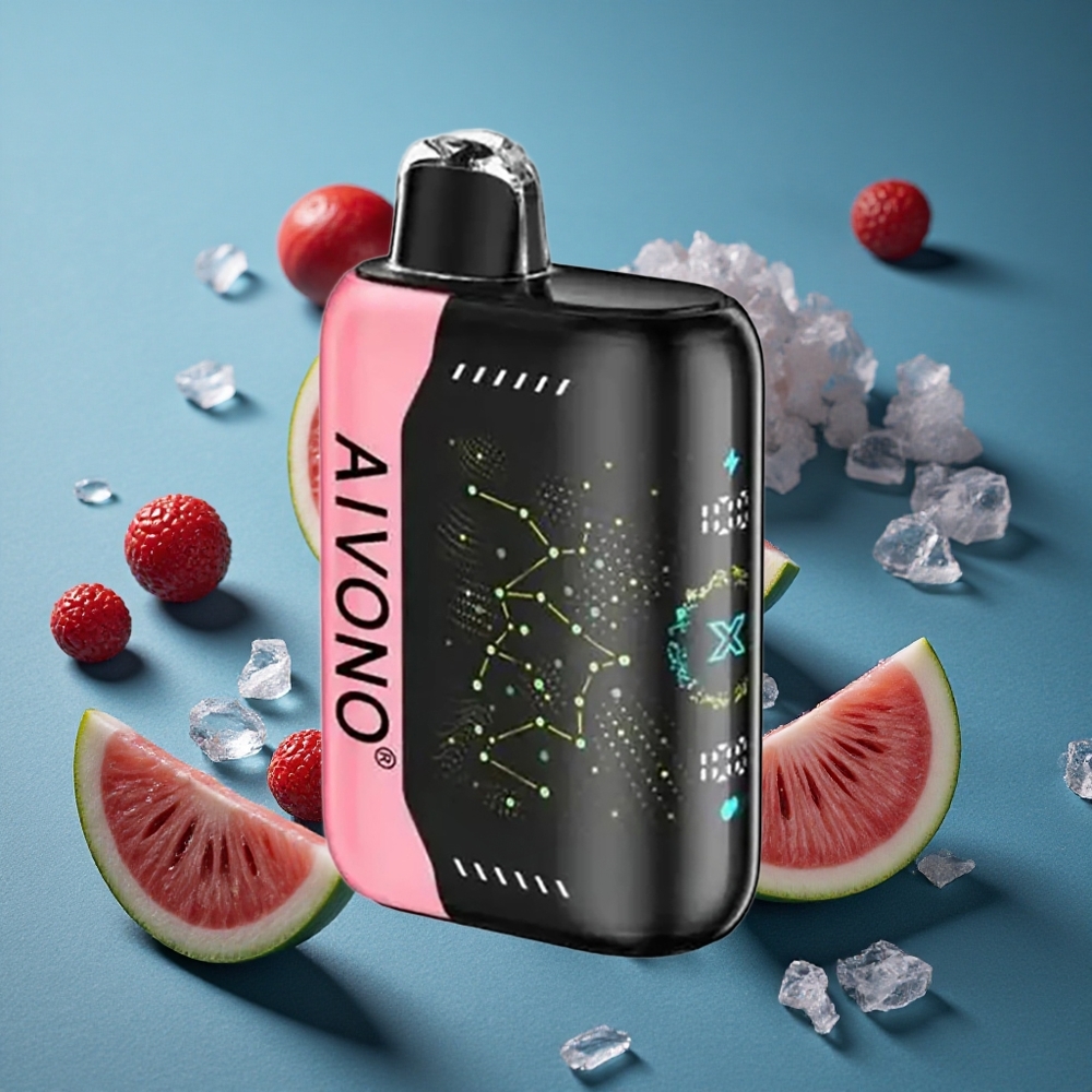 Aivono AIM BOOM 25000 פאפים אבטיח קרח 28 מ"ל סוללה 650mAh