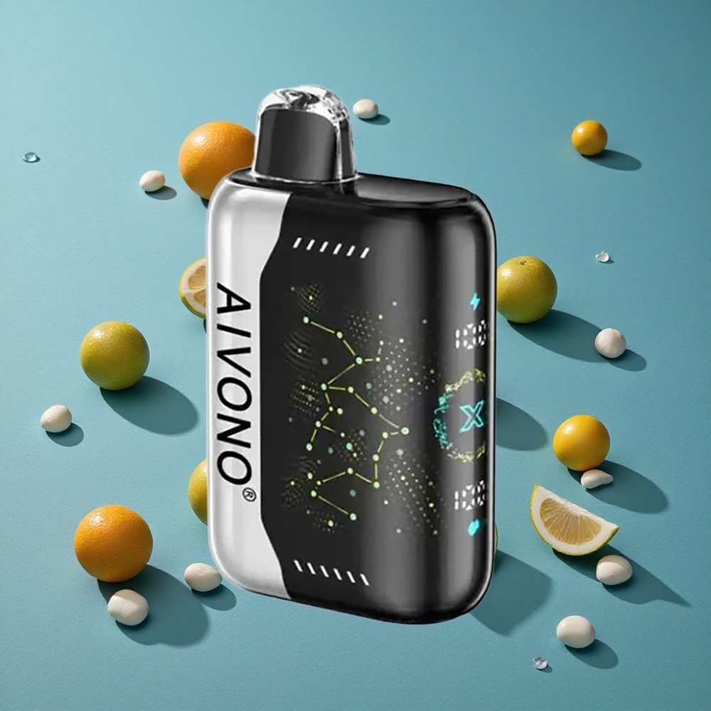Aivono AIM BOOM 25000 פאפים מנטה מיאמי 28ml 650mAh