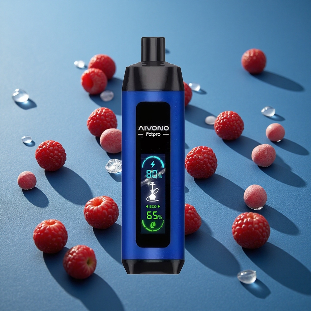 Aivono AIM FATPRO 22000 פאפים 28ml 600mah גלידת פירות יער