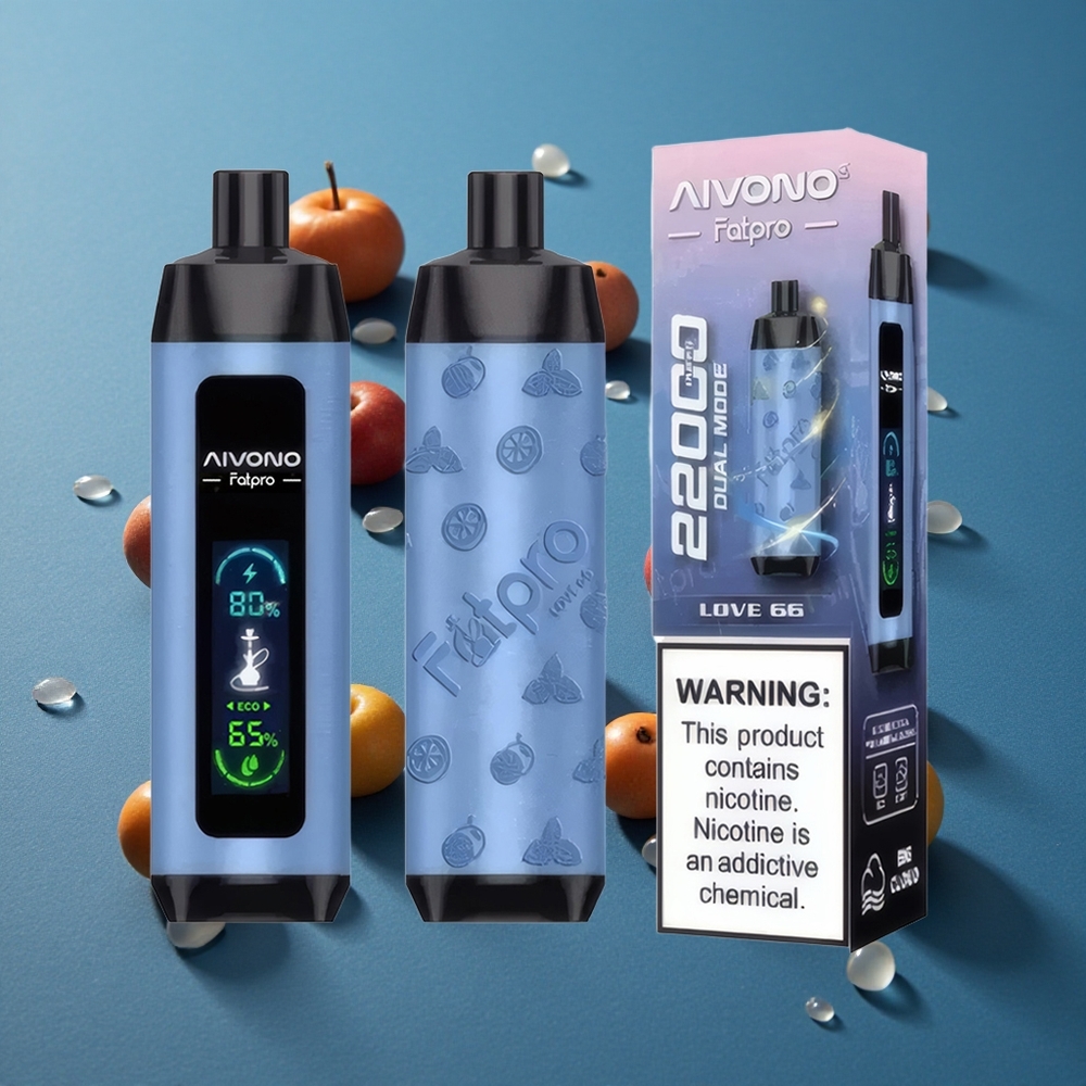 Aivono AIM FATPRO 22000 פאפים אהבה 66 0% 2% 3% 5% ניקוטין 28ml