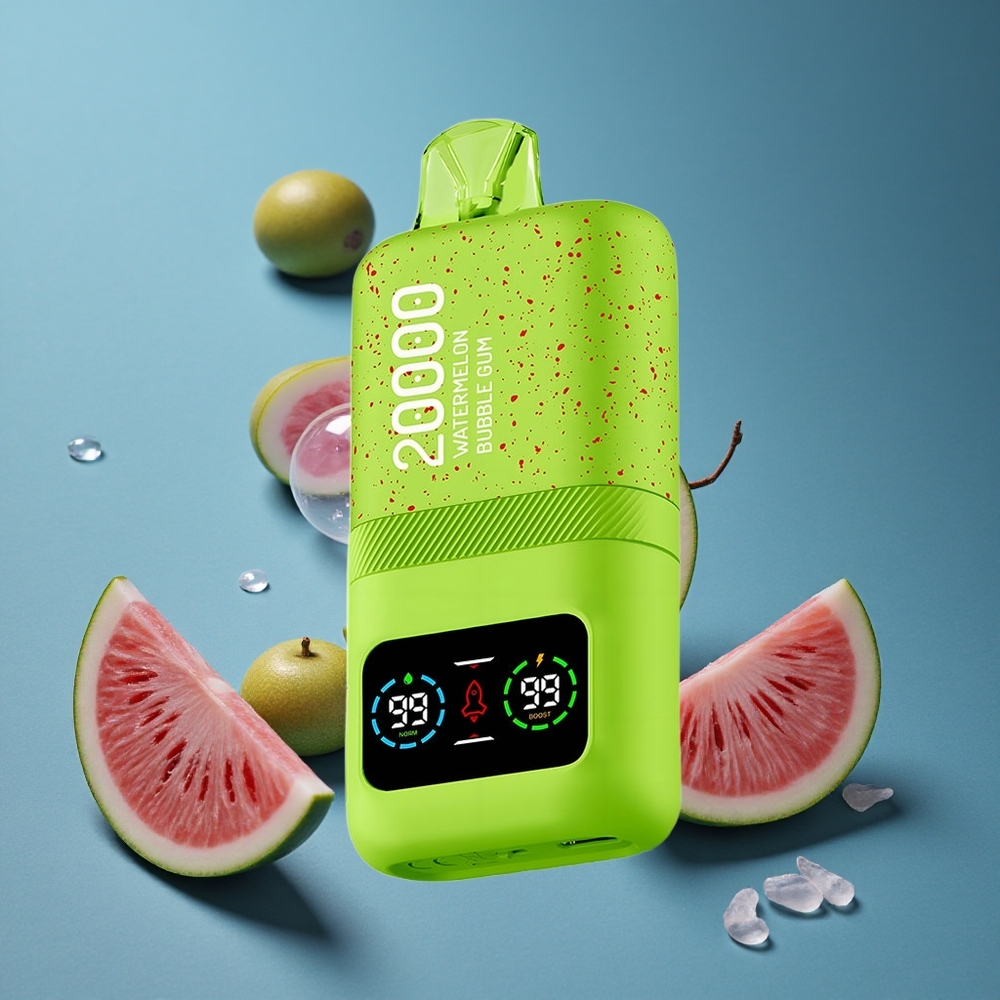 Aivono AIM MAGIC 20000 פאפים אבטיח מסטיק בועות עם סוללת 600mAh