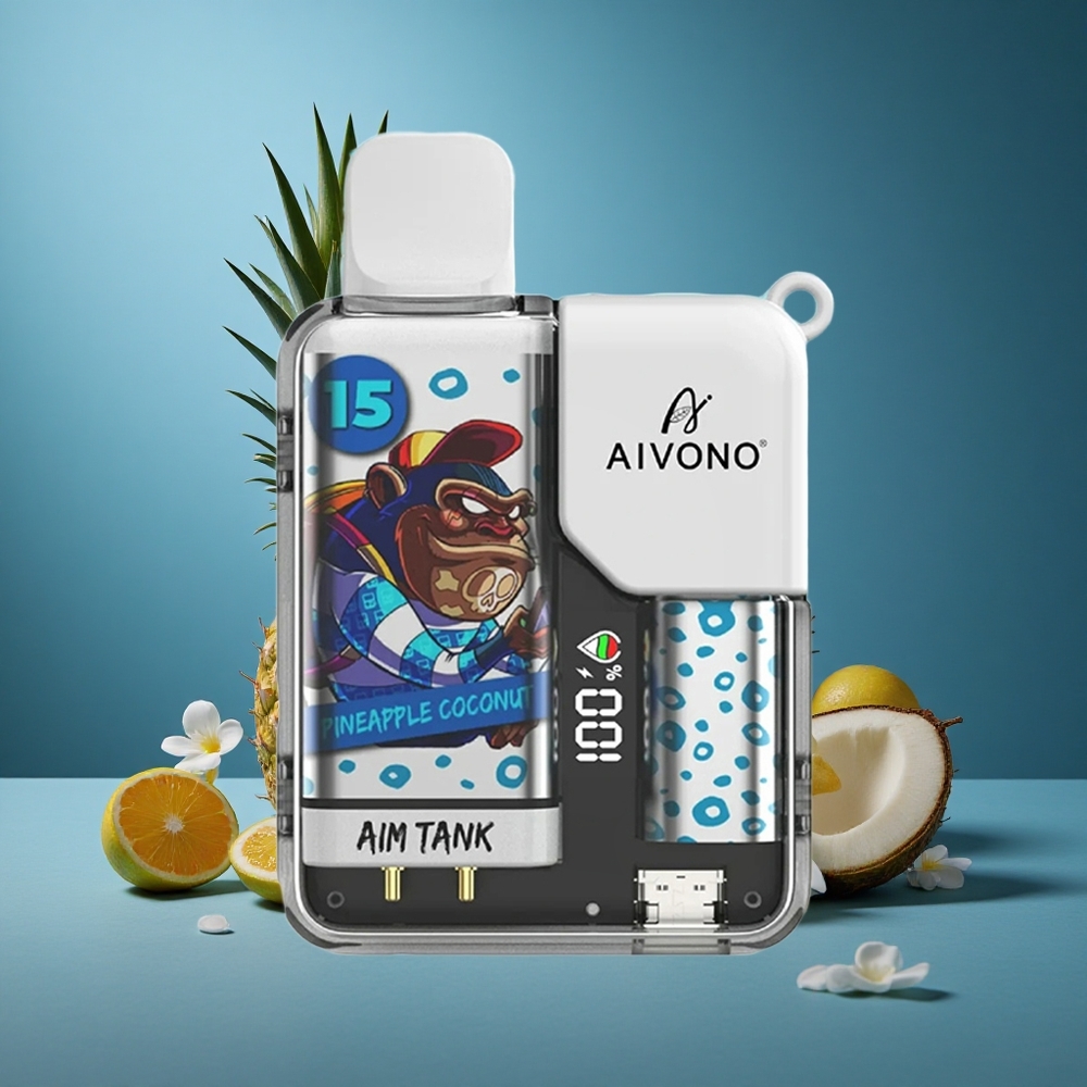 Aivono AIM-TANK 9500 פאפים אננס קוקוס 18ml