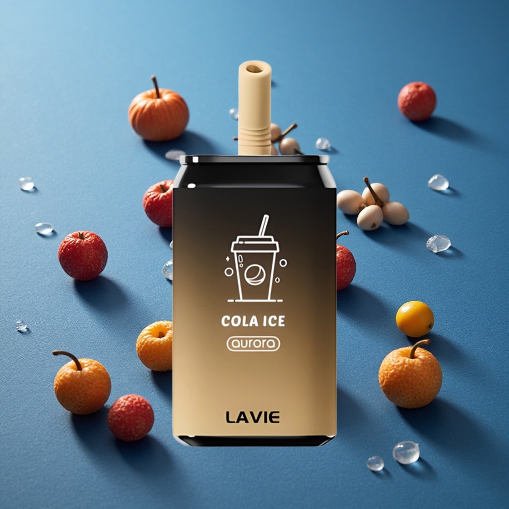 Lavie Aurora 11000 פופס קולה קרח עם 22ML נוזל ו-650mAh סוללה