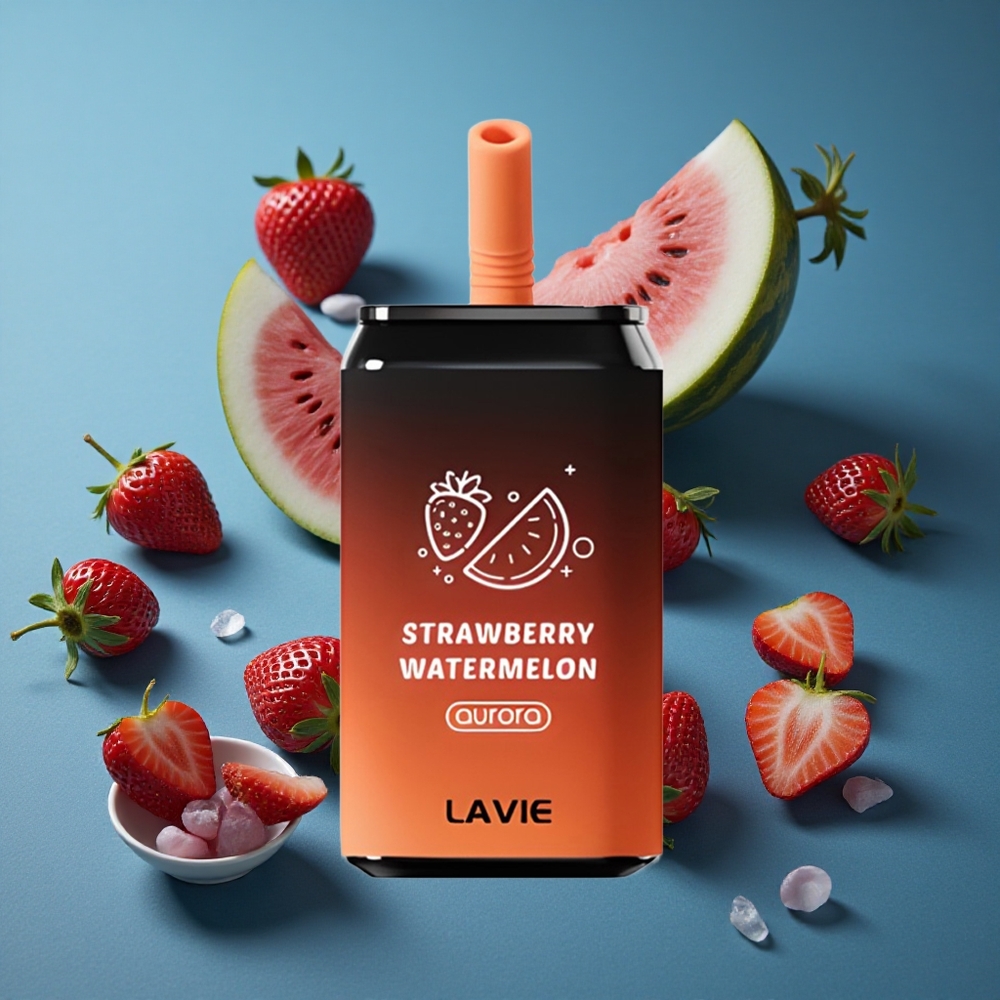 Lavie Aurora 11000 Puffs תות אבטיח עם 22ML סוללה 650mAh