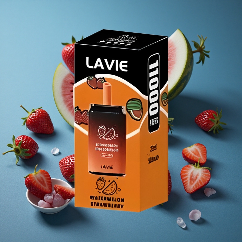 Lavie Aurora 11000 Puffs תות אבטיח עם 22ML סוללה 650mAh