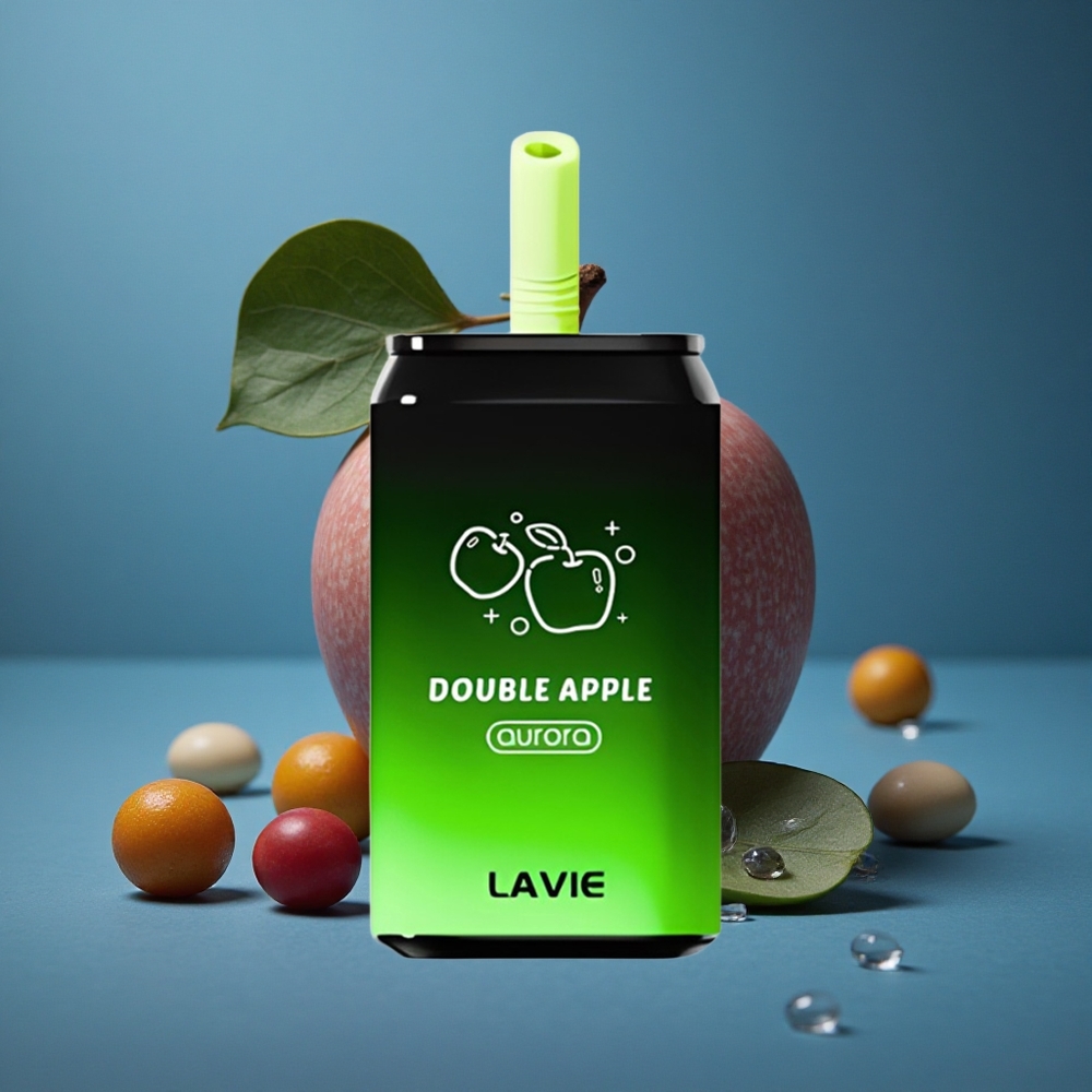 Lavie Aurora 11000 Puffs תפוח כפול 22ML 650mAh