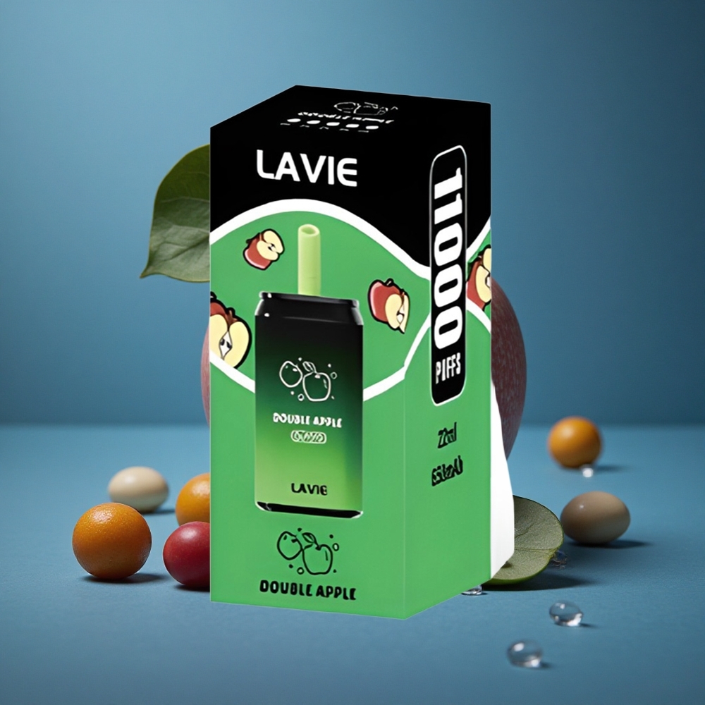 Lavie Aurora 11000 Puffs תפוח כפול 22ML 650mAh