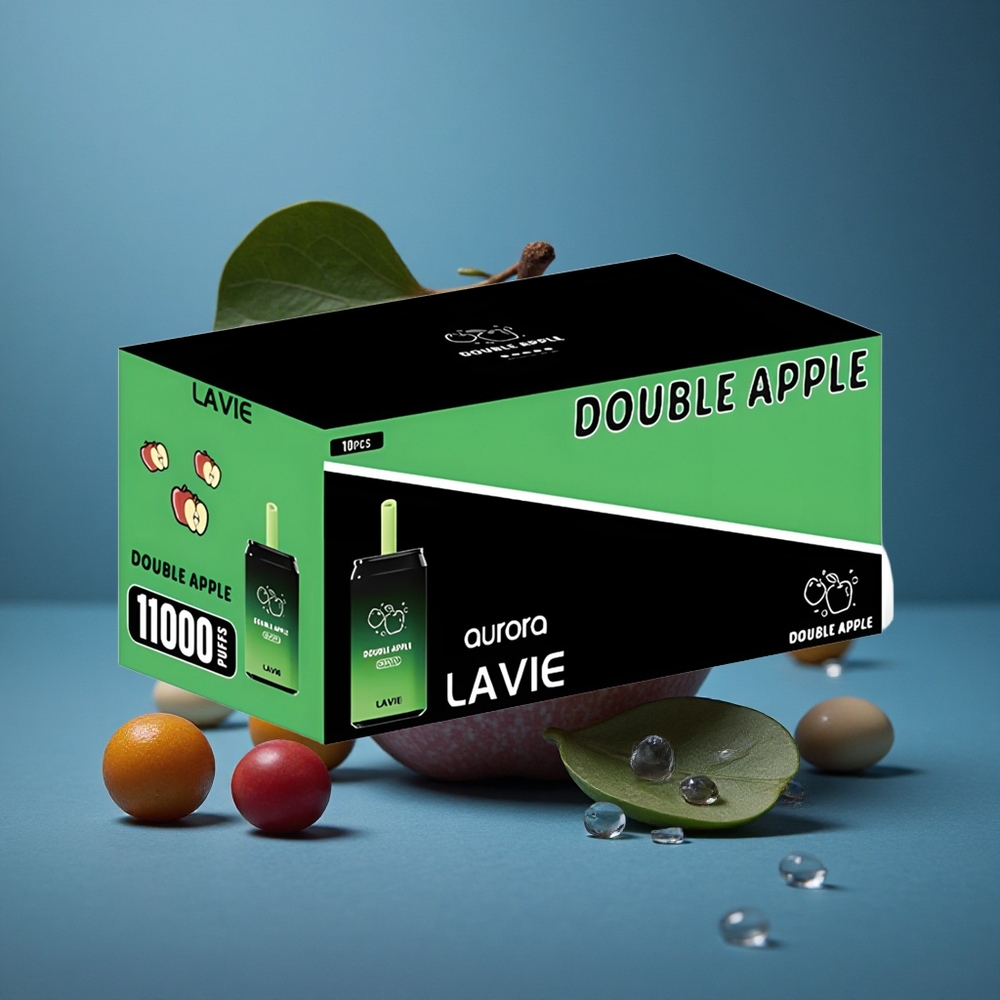 Lavie Aurora 11000 Puffs תפוח כפול 22ML 650mAh
