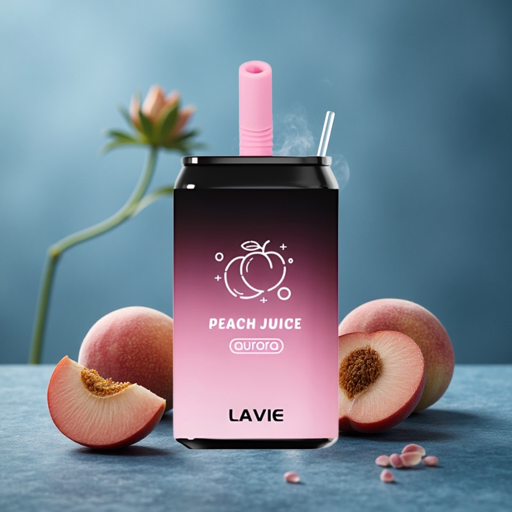 Lavie Aurora 11000 Puffs מיץ אפרסק 22ML סוג C נטען