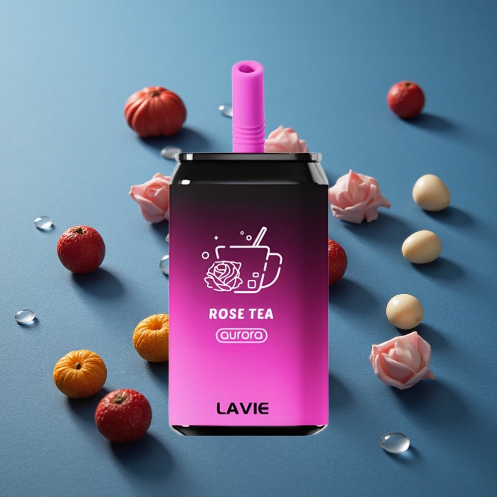 Lavie Aurora 11000 Puffs תה ורד