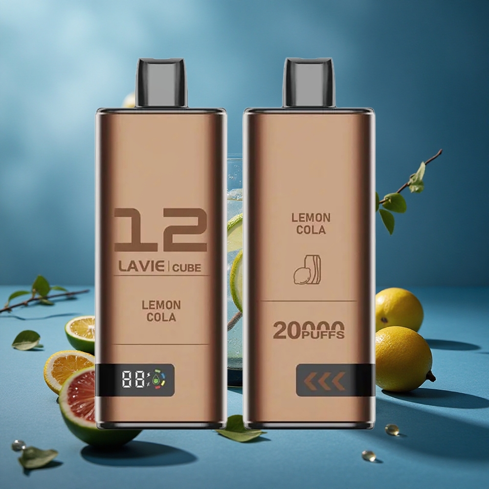 Lavie Cube 20000 פופס סודה לימון דיספוזבל