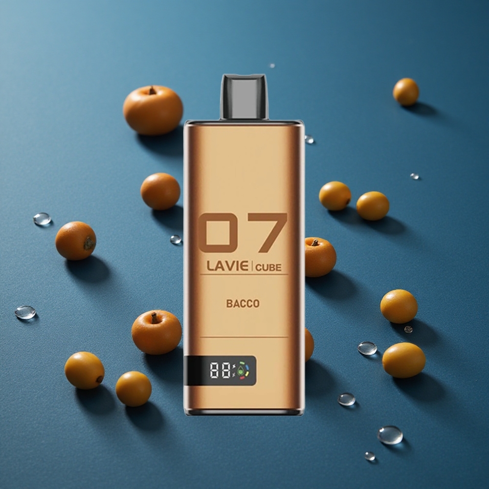 Lavie Cube 20000 פּוּפִּים סִיגַרִיָּה חַד־פַּעֲמִי Bacco 28ML