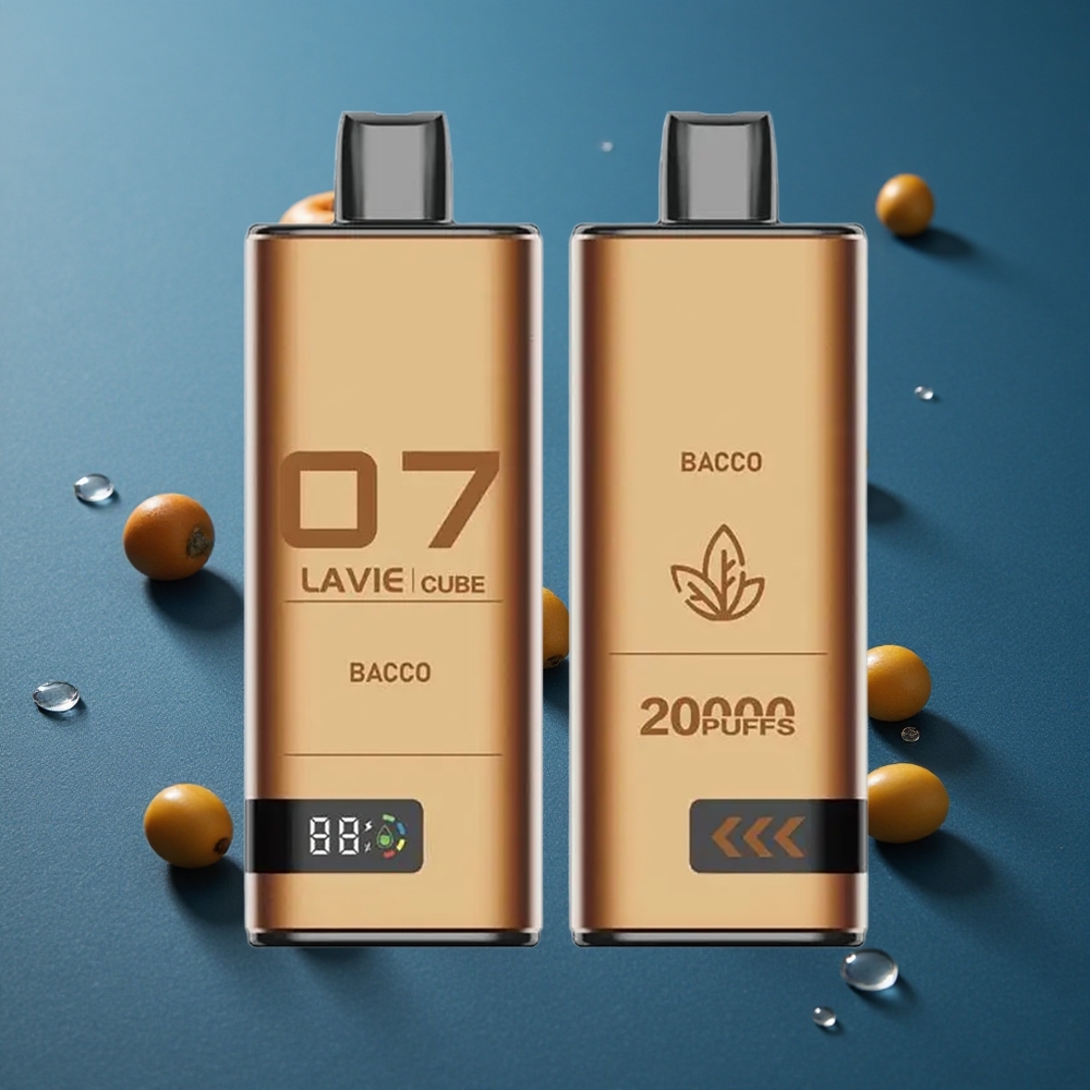 Lavie Cube 20000 פּוּפִּים סִיגַרִיָּה חַד־פַּעֲמִי Bacco 28ML
